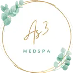 AS3 Medical Spa logo featuring a cursive letter 