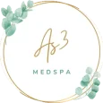 AS3 Medical Spa logo featuring a cursive letter 